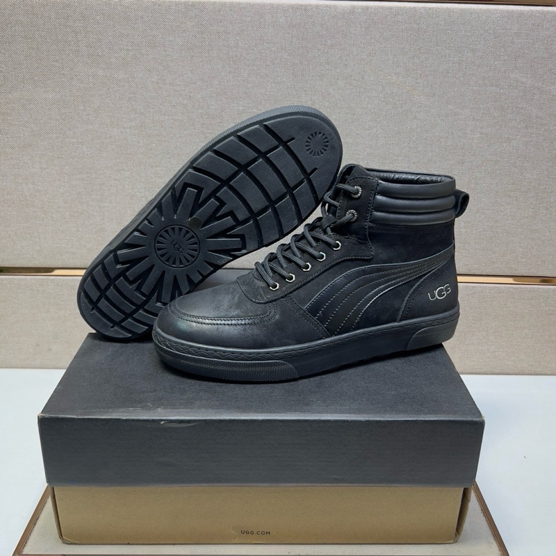 Ugg Men’s Leather Boots “Black”